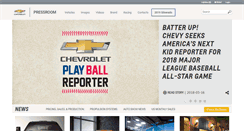 Desktop Screenshot of chevroletmalibumedia.com
